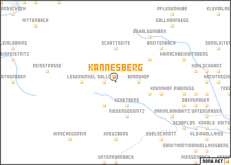 map of Kannesberg