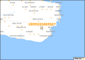 map of Kannikegærdet