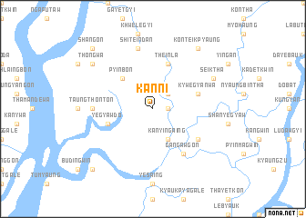 map of Kanni