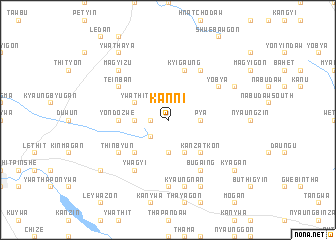 map of Kanni