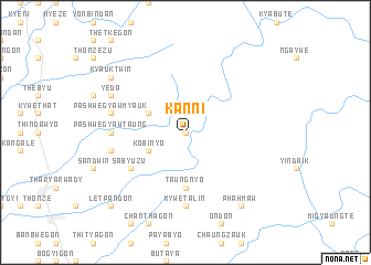 map of Kanni