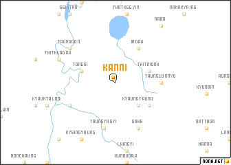 map of Kanni