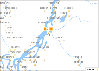 map of Kanni