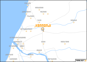 map of Kannonji