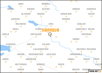 map of Kannova