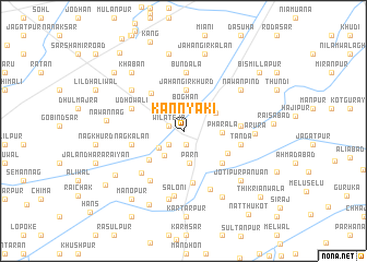 map of Kannyāki