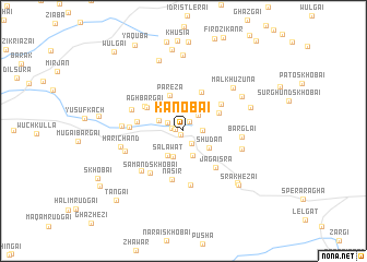 map of Kanobai