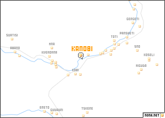 map of Kanobi