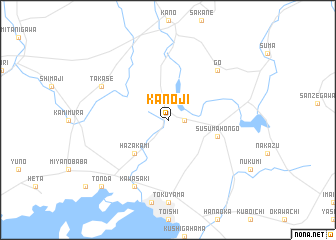 map of Kanoji