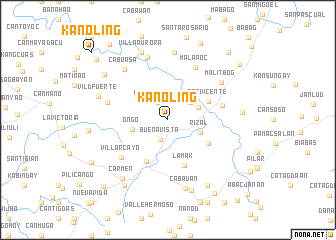 map of Kanoling