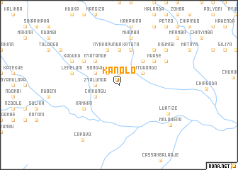 map of Kanolo