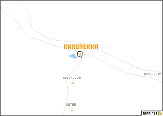 map of Kanonerka