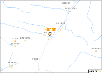 map of Kanoni