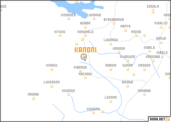 map of Kanoni