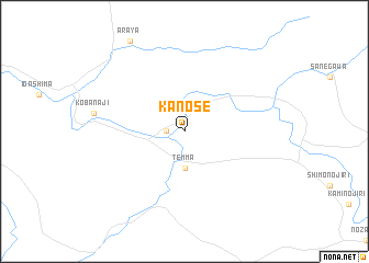map of Kanose