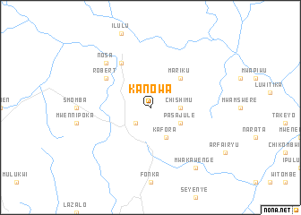 map of Kanowa