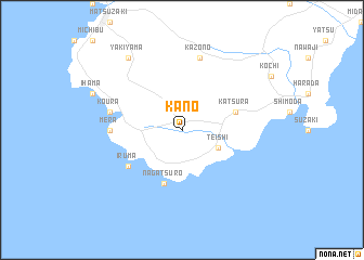 map of Kanō