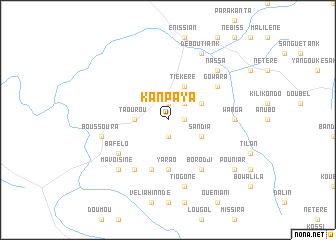 map of Kanpaya
