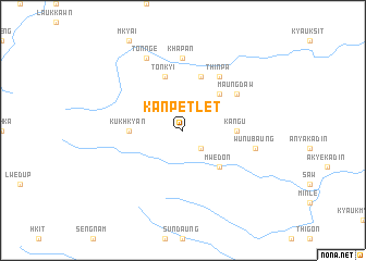 map of Kanpetlet