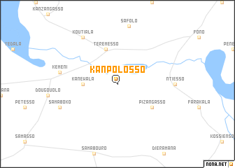 map of Kanpolosso