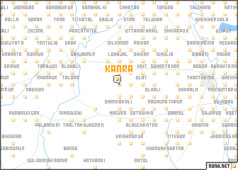 map of Kānra