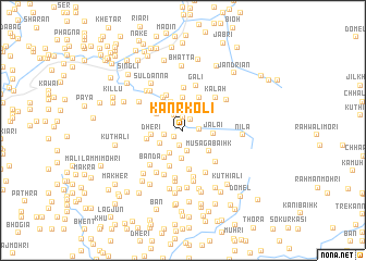 map of Kanrkoli