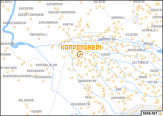 map of Kanron Dheri