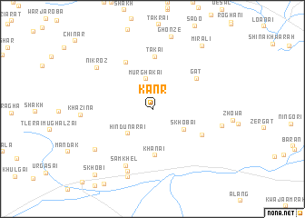 map of Kānr