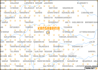 map of Kānsabāria