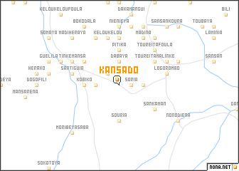 map of Kansado