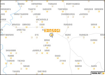map of Kansagi