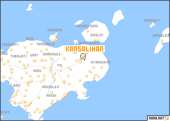 map of Kan-Salihan