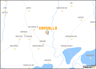 map of Kan Salla