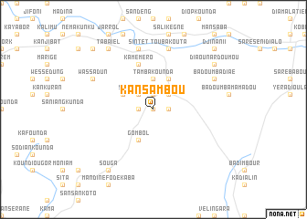 map of Kansambou