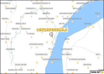 map of Kansana Magaji