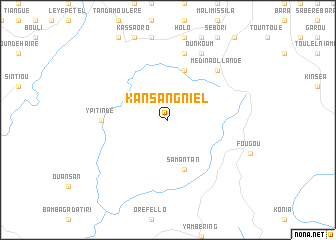 map of Kansangniel