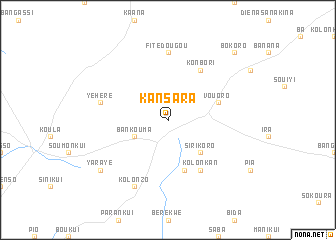 map of Kansara