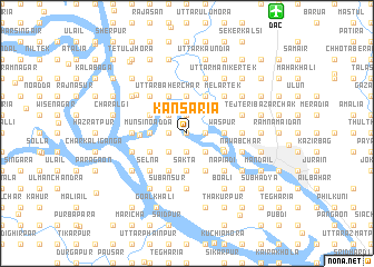 map of Kānsāria