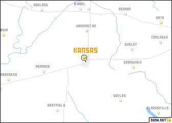 map of Kansas