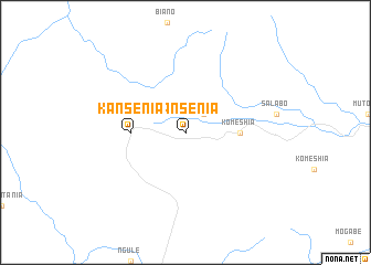 map of Kansenia