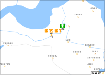map of Kanshan