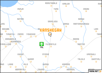 map of Kanshegaw