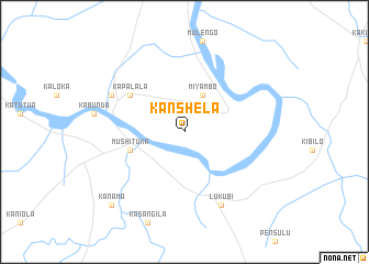 map of Kanshela