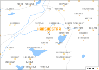 map of Kanshestra