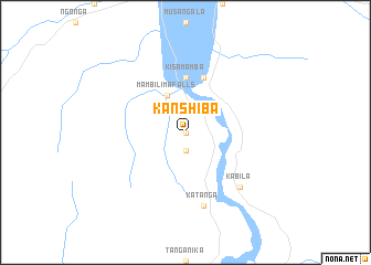 map of Kanshiba