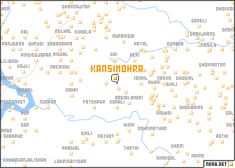 map of Kānsi Mohra