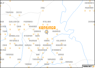 map of Kansinga