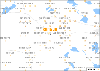 map of Kansjö