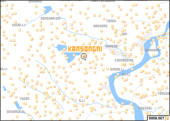 map of Kansŏng-ni