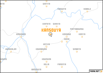 map of Kansouya